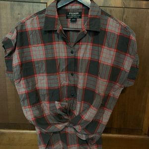 Filson Camping Shirt Plaid Size M